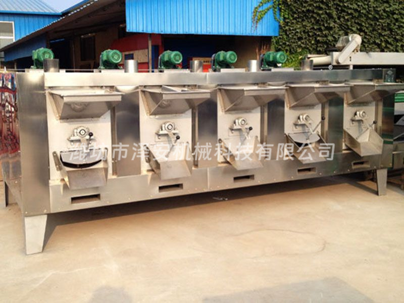 芝麻、花生五筒旋轉(zhuǎn)烤爐2